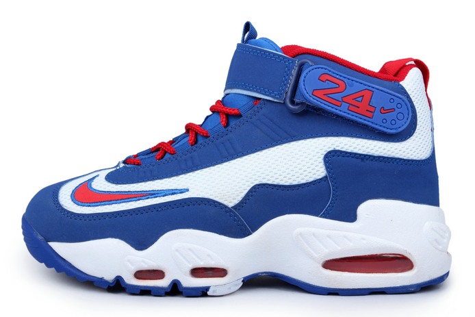 Nike Ken Griffen Max Mens chaussures en vente bleu rouge (1)